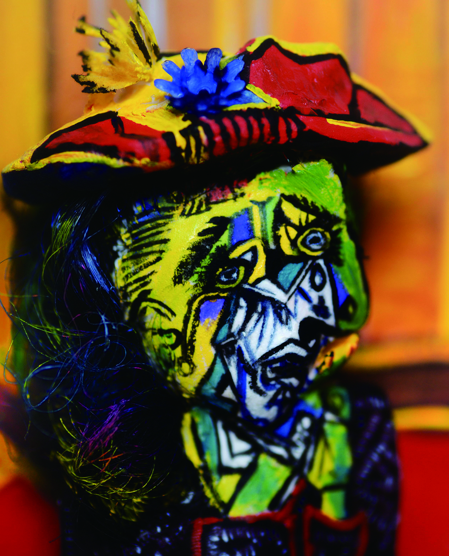 CUBISM FOR ME“WEEPING WOMAN” 2009 Mixed media on canvas 91×72.7cm CUBISM FOR ME“WEEPING WOMAN” 2009 Mixed media on canvas 91×72.7cm